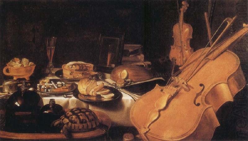 Pieter Claesz Still Life with Museum instruments china oil painting image